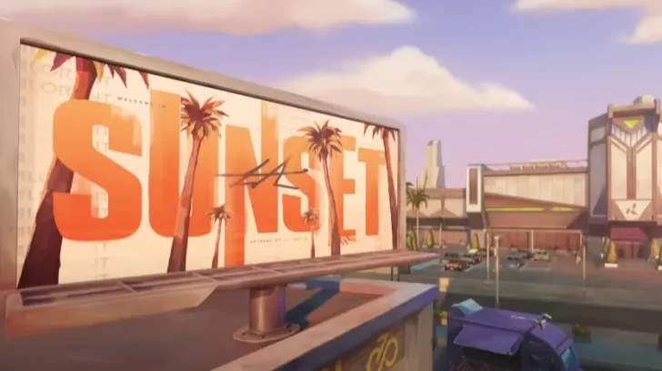 Sunset Map